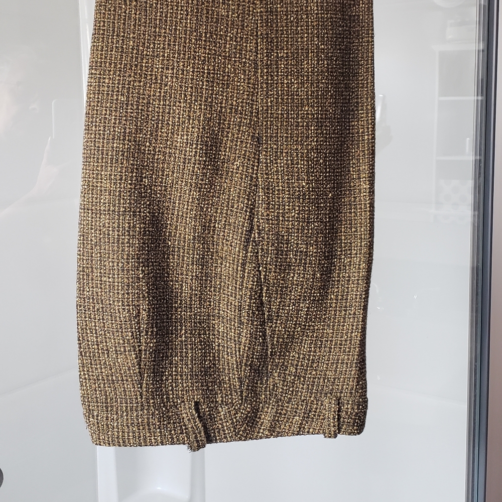 A pair of cuffed slacks, made in France, size 1